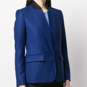 Stella McCartney Fleur Wool Blazer EU 42 (US 10) – Blue – Made in Hungary
